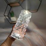 16 Colors Rose Diamond Table Touch Remote Lamp (Both ACDC) | ePonnoBazar
