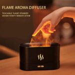 Flame Humidifier with NightLight & Aroma Diffuser | ePonnoBazar
