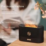 Flame Humidifier with NightLight & Aroma Diffuser | ePonnoBazar