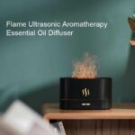 Flame Humidifier with NightLight & Aroma Diffuser | ePonnoBazar