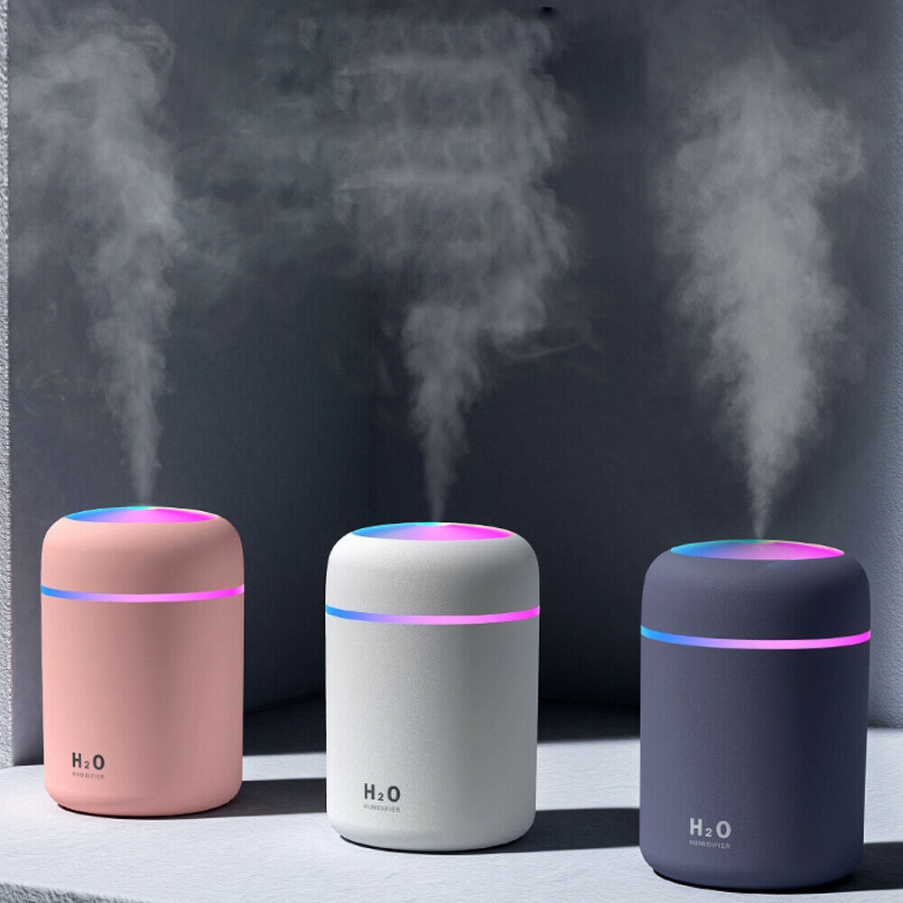 Mini Humidifier with RGB Light – 300ml | ePonnoBazar