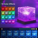 16 Colors Dynamic Water Ripple Night Lamp | ePonnoBazar