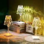 16 Colors Rechargeable Crystal Table Lamp | ePonnoBazar