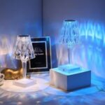 16 Colors Rechargeable Crystal Table Lamp | ePonnoBazar
