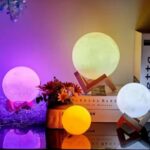 16 Colors Rechargeable Moon Lamp | ePonnoBazar
