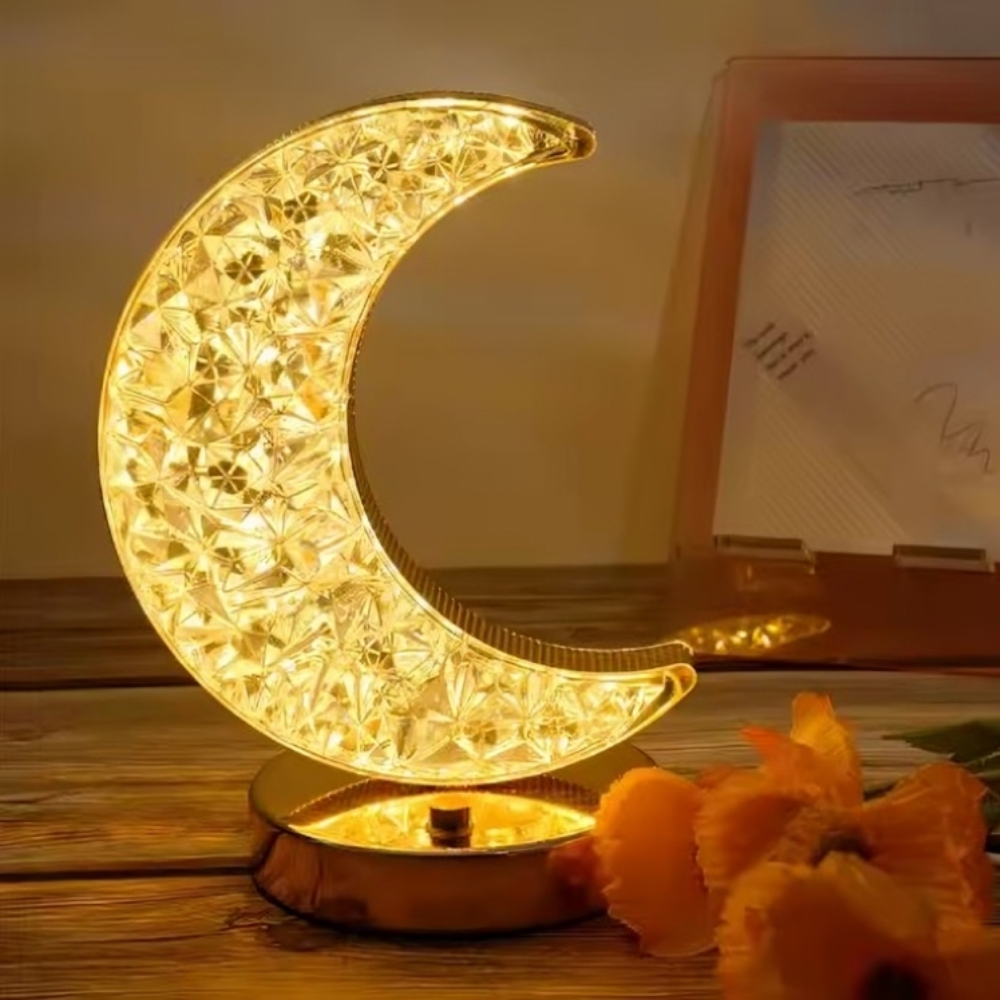 Rechargeable Crystal Pretty Moon Light | ePonnoBazar